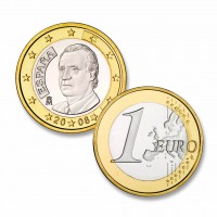 moneda de un euro antigua